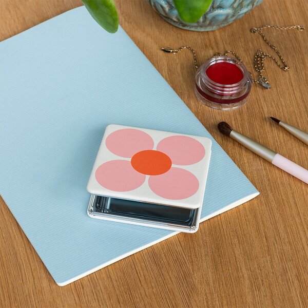 Lustro powiększające kosmetyczne 7x7 cm Daisy – Rex London
