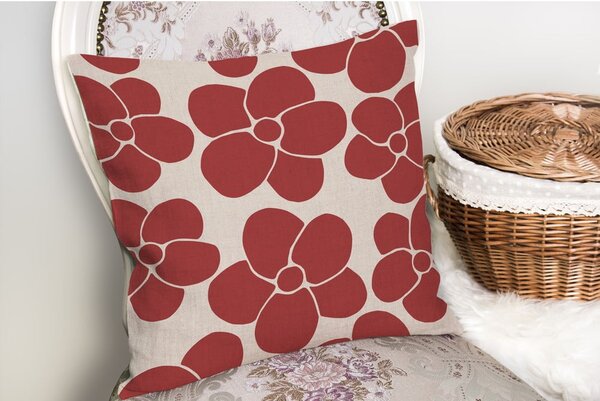 Poszewka na poduszkę 43x43 cm Red Meadow – Mila Home