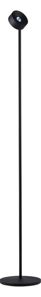 Metalowa lampa stojąca LED z elastyczną konstrukcją/ze ściemniaczem w kolorze matowej czerni (wysokość 121 cm) Irida – Nova Luce