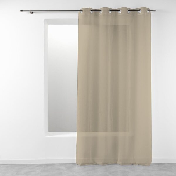 Beżowa firanka 140x280 cm Telma – douceur d'intérieur