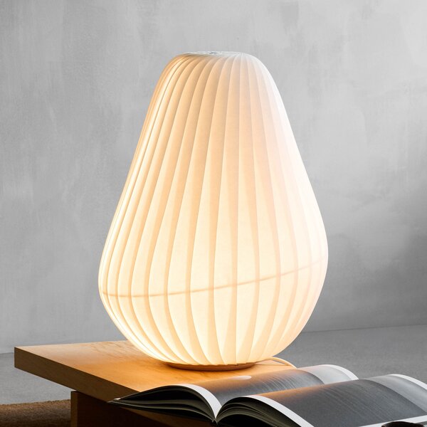 Lampa Stołowa Tom Rossau, biały, tworzywo sztuczne