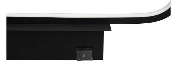 Kinkiet LED w kolorze matowej czerni (dł. 40 cm) Gianni – Trio