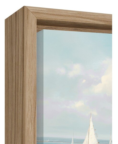 Obraz drukowany z ramą w zestawie 60x80 cm Quiet Bay – Styler