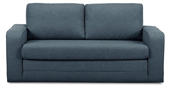 Niebieska rozkładana sofa 160 cm Come – Bobochic Paris