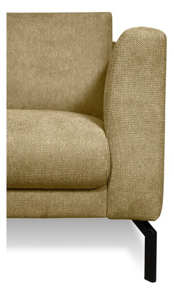 Musztardowa sofa 216 cm Gomero – Scandic
