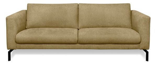 Musztardowa sofa 216 cm Gomero – Scandic