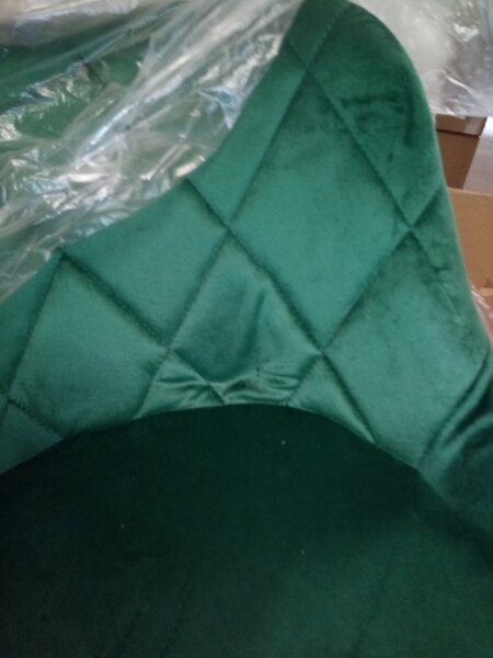 PROMOCJA Zielony hoker VELVET KAST II. jakość