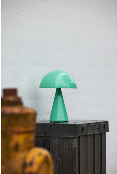 Miętowa lampa stołowa LED ze ściemniaczem (wysokość 20 cm) Mush – Hübsch