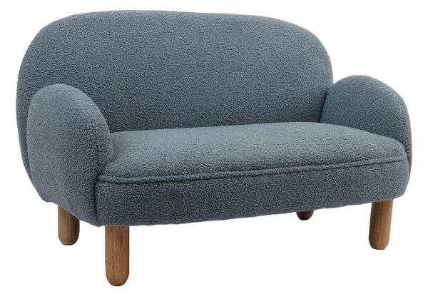 Beżowa sofa dla dzieci z materiału bouclé 89 cm Rocky – Vipack