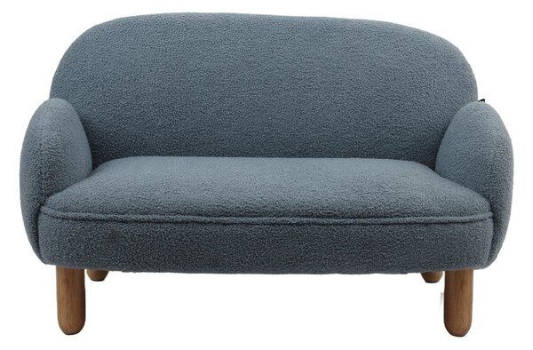 Beżowa sofa dla dzieci z materiału bouclé 89 cm Rocky – Vipack