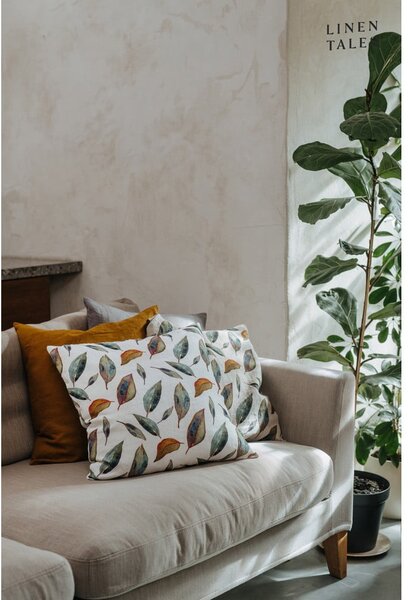 Lniana poszewka na poduszkę 50x50 cm Golden Fall – Linen Tales