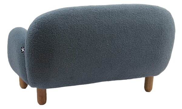 Beżowa sofa dla dzieci z materiału bouclé 89 cm Rocky – Vipack