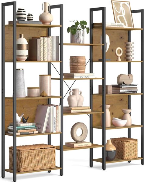 Duży industrialny regał dąb artisan C0-W71