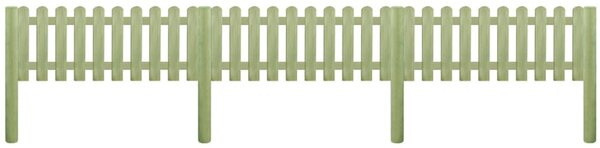 Panel ogrodzeniowy, impregnowana sosna, 5,1 m, 110 cm 6/9 cm