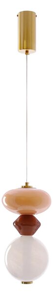 Szklana geometryczna lampa wisząca M0-M83