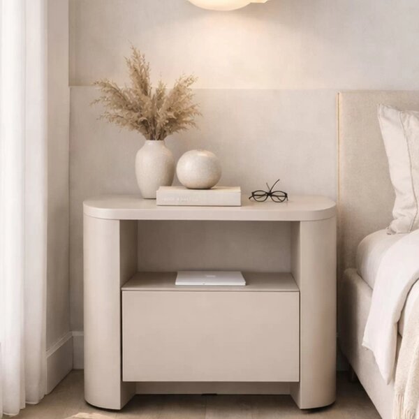 Szafka nocna Sorrenti 58 cm - kaszmir