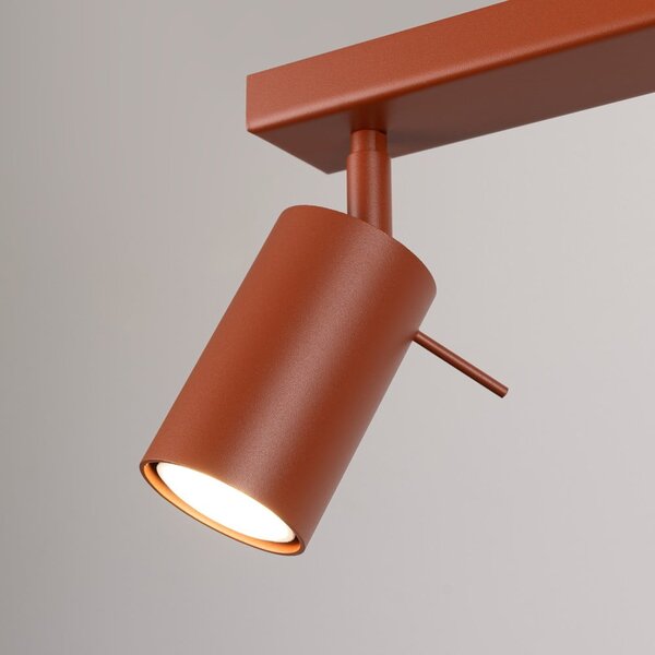 Ceglasta lampa punktowa 6x117 cm Etna – Sollux