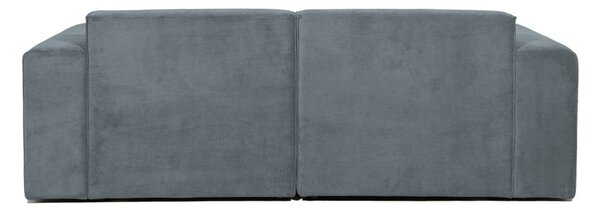 Szara sztruksowa sofa 202 cm Sting – Scandic