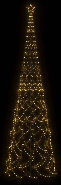 Choinka stożkowa ciepła biel 3000 diod LED 230x800 cm