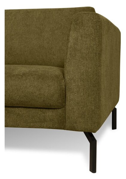 Musztardowa sofa 165 cm Gomero – Scandic