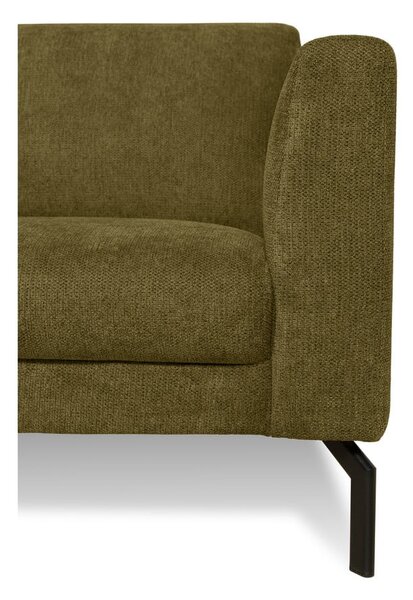 Musztardowa sofa 165 cm Gomero – Scandic
