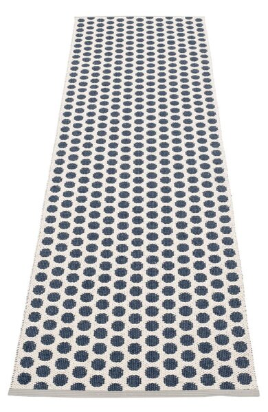 Ciemnoniebieski chodnik odpowiedni na zewnątrz 70x250 cm Noa Dark Blue – Pappelina