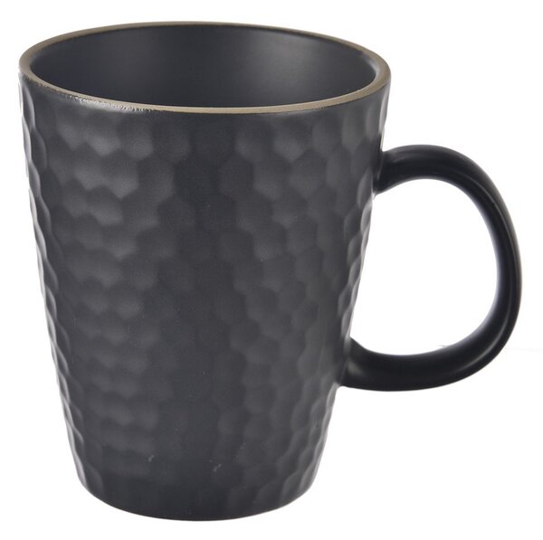 Czarny kubek ceramiczny 420 ml Tea Time – Orion