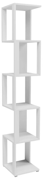 Biały designerski regał na książki W0-S37
