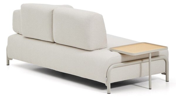 Beżowa sofa modułowa z tkaniny szenilowej 220 cm Compo – Kave Home
