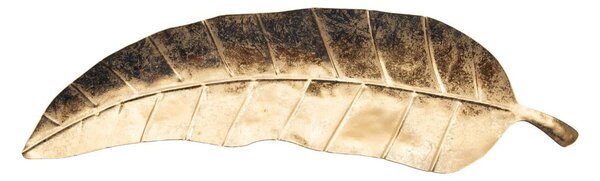Metalowa taca dekoracyjna 11x38 cm Foglia – Mauro Ferretti