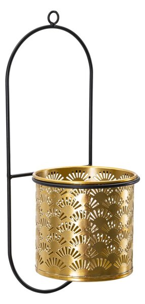 Metalowy wieszak na doniczkę ø 14 cm (wysokość 37 cm) Hong – Mauro Ferretti
