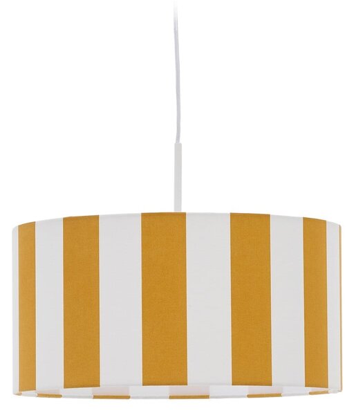 Żółty/biały klosz do lampy dziecięcej ø 40 cm Ciral – Kave Home