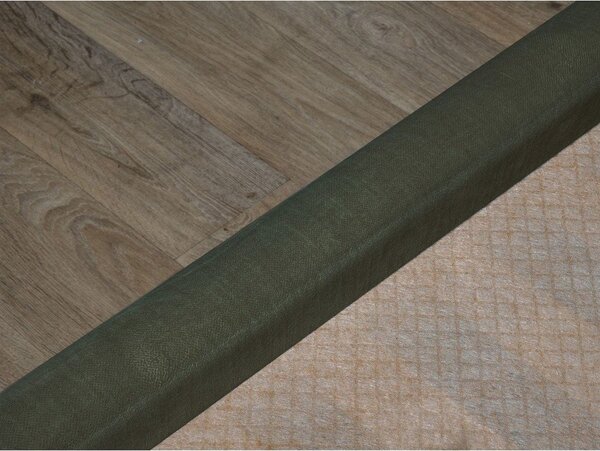 Ciemnozielone tapicerowane łóżko dwuosobowe ze schowkiem ze stelażem 160x200 cm Jade – Bobochic Paris