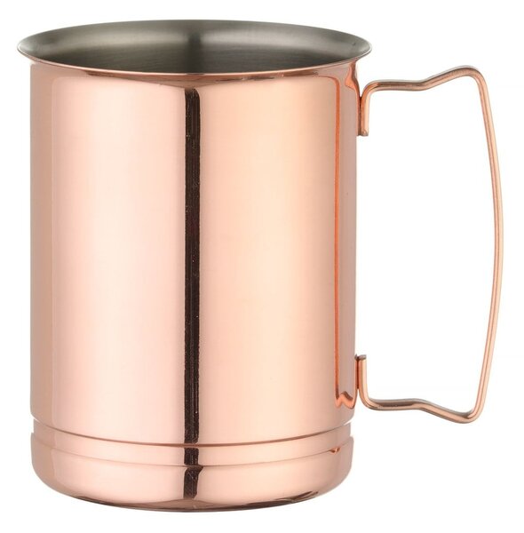 Kubek do moscow mule ze stali nierdzewnej w kolorze miedzi 400 ml – Hendi