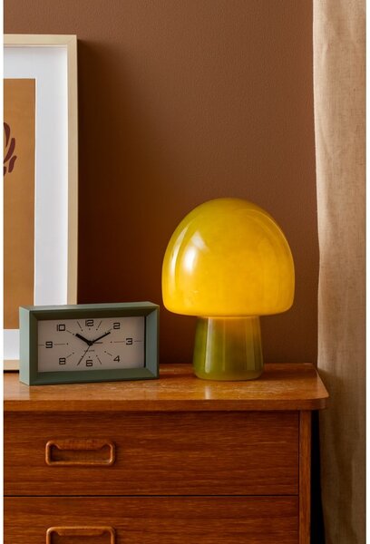 Ciemnozielona lampa stołowa (wysokość 27 cm) Gozar – Leitmotiv