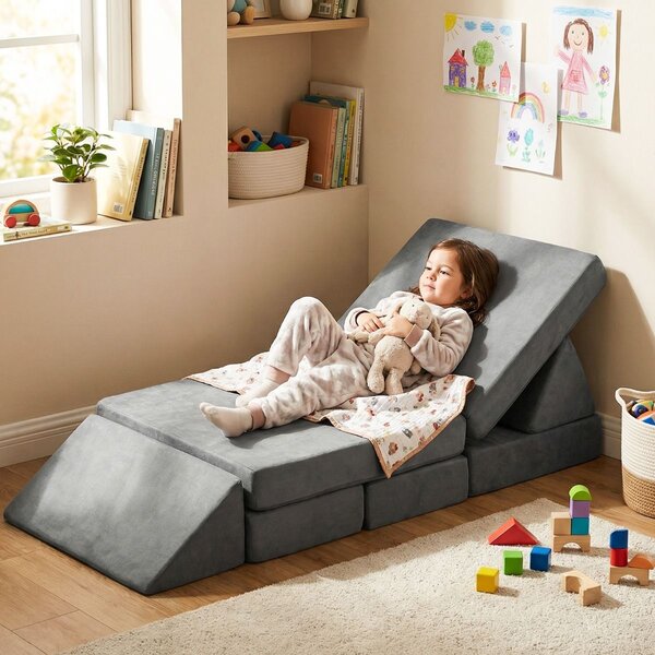 12-częściowa modułowa piankowa sofa dla dzieci