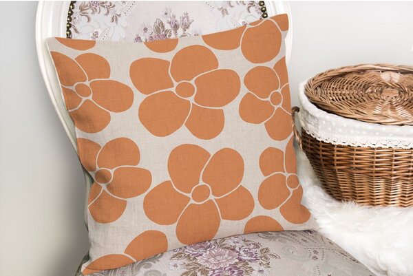 Poszewka na poduszkę 43x43 cm Orange Meadow – Mila Home