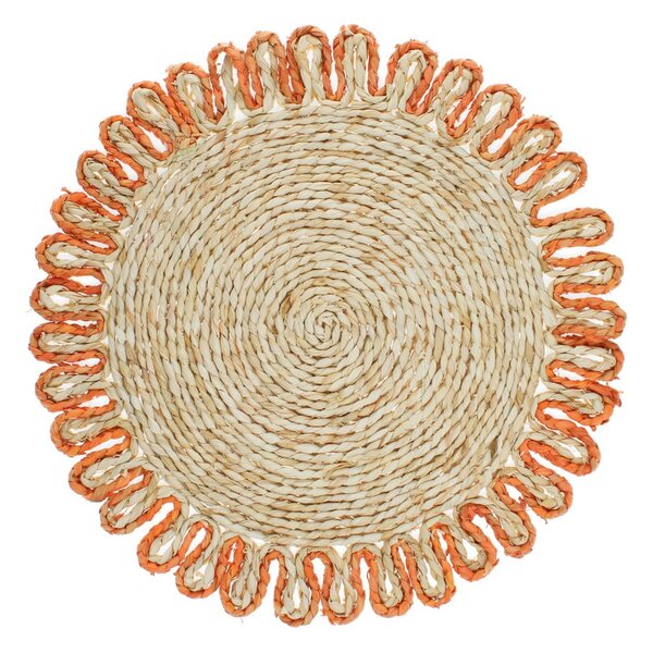 Mata stołowa z liści kukurydzy ø 38 cm Corn Husk – Rex London