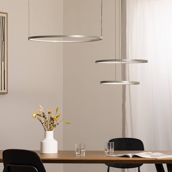 Lampa wisząca CIRCOLO Nowodvorski Lighting, zielony, salon / jadalnia, aluminium, nowoczesny