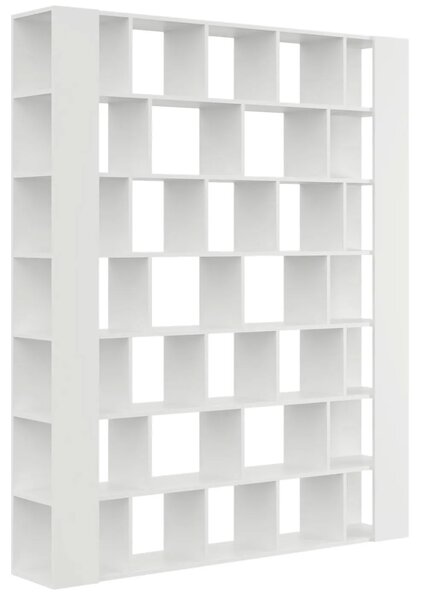 Biała duża biblioteczka regał na książki do salonu E8-E68