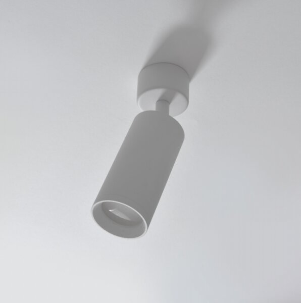 PP P 302 WH REFLEKTOR NOWOCZESNA LAMPA SUFITOWA ŚCIENNA OPRAWA NATYNKOWA ALUMINIUM BIAŁY GU10 LED
