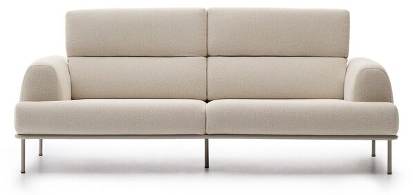Beżowa sofa z tkaniny szenilowej 234 cm Aurum – Kave Home