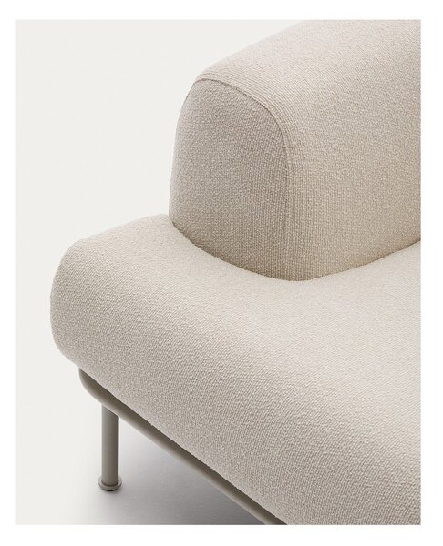 Beżowa sofa z tkaniny szenilowej 234 cm Aurum – Kave Home