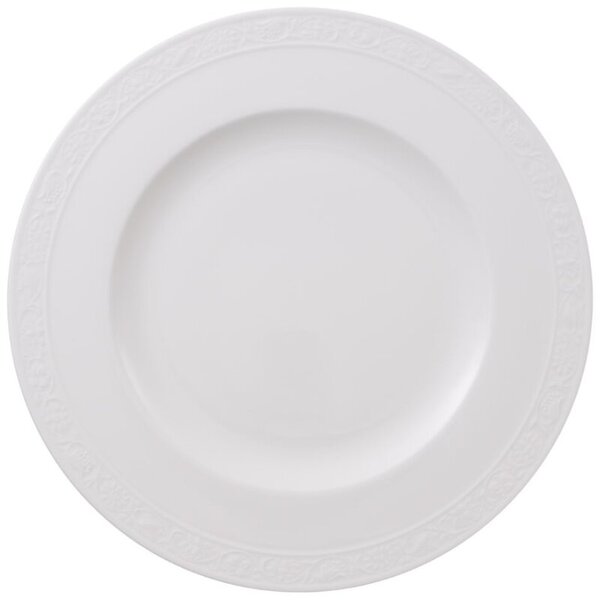 Talerz obiadowy (27 cm) White Pearl Villeroy & Boch
