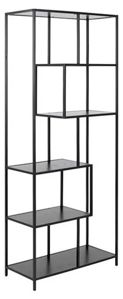 Regał do salonu w stylu loft Medox 3X - jesion