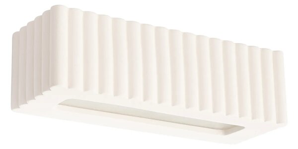 Biały ceramiczny kinkiet ścienny M167-Kasena G9-D13