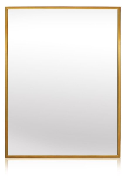 Casa Chic Croxley, lustro ścienne, metalowa rama, prostokątne, 70 x 50 cm