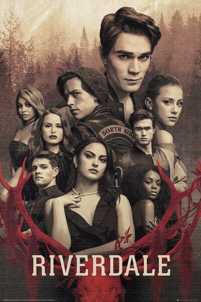 Plakat, Obraz Riverdale - Season 3 Key Art, (61 x 91.5 cm)