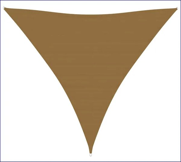 Trójkątny żagiel zacieniający do ogrodu taupe X S2-B65