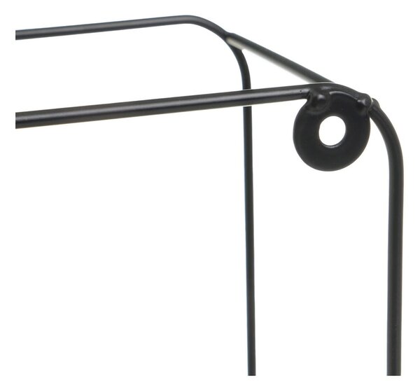 Czarno-naturalne półki zestaw 2 szt. 21 cm – Casa Selección